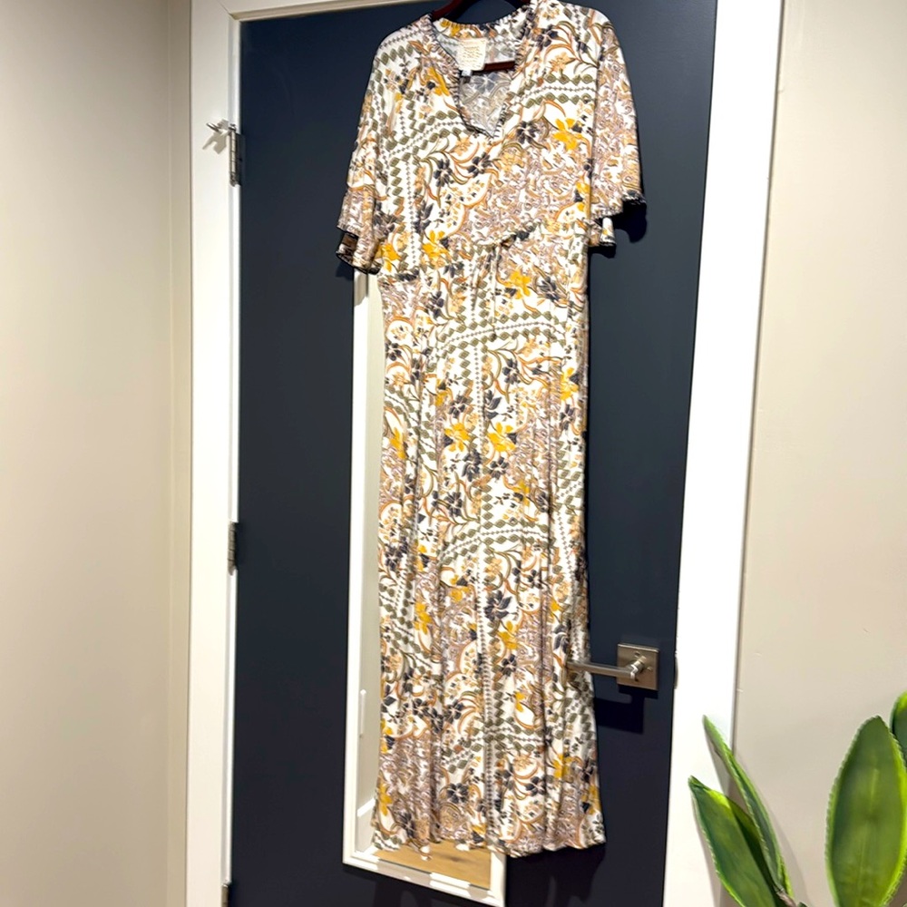 Johnny Was full length dress